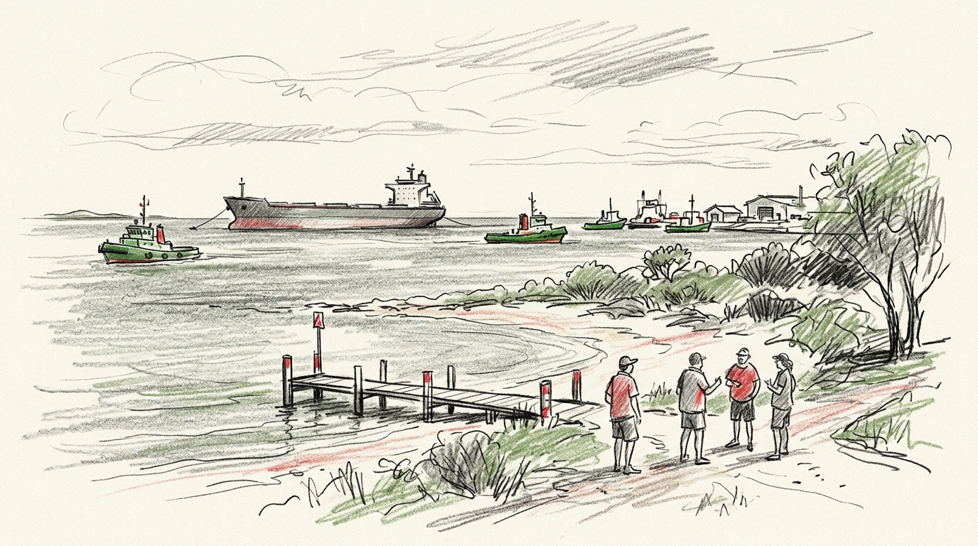 Illustration zu: Frachter „Cape Falcon“ vor Australien freigeschleppt – Untersuchungen eingeleitet