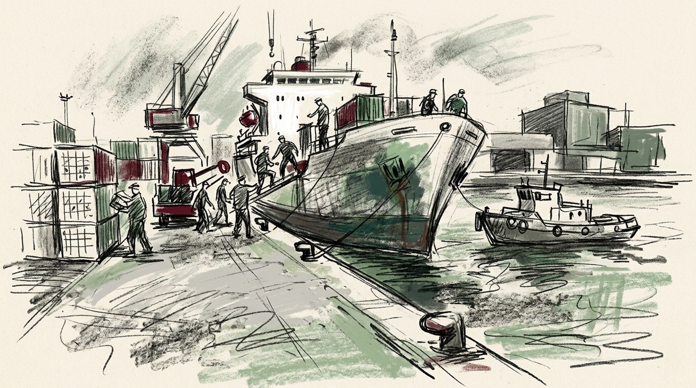 Illustration zu: Russische Militärkonvoys im Mittelmeer auf dem Weg nach Tartus