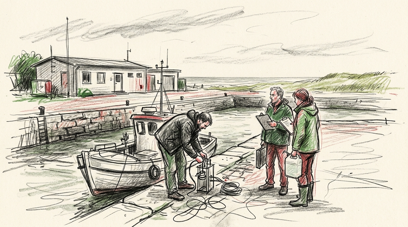 Illustration zu: Gesunkenes U-Boot aus dem Ersten Weltkrieg belastet Nordsee mit Sprengstoff