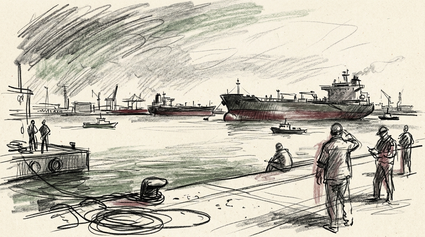 Illustration zu: Rekord bei Frachtraten für Supertanker nach Angriffen nahe Hormuz