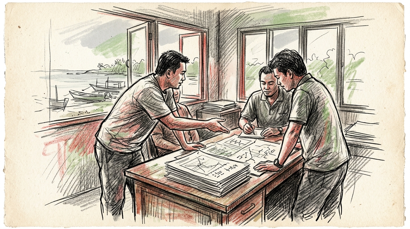 Illustration zu: TGS überarbeitet seismische Daten vor der Küste Malaysias