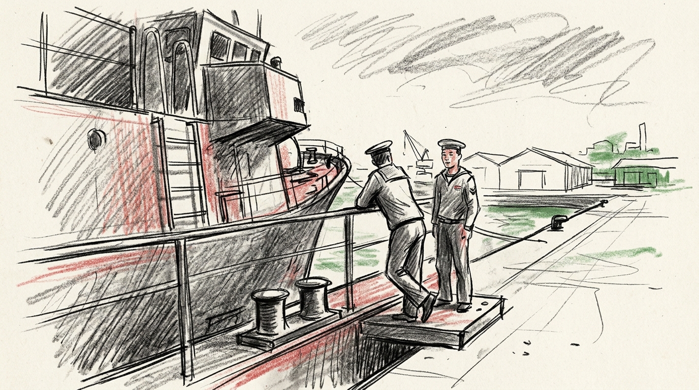Illustration zu: Nordkorea stellt neuen Zerstörer Kang Kon in Dienst
