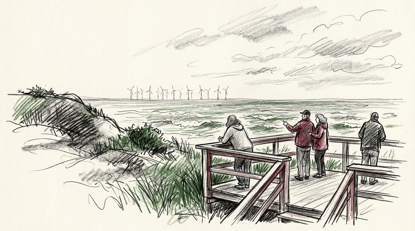 Illustration zu: US-Offshore-Windpark Revolution Wind nach Baustopps fertiggestellt