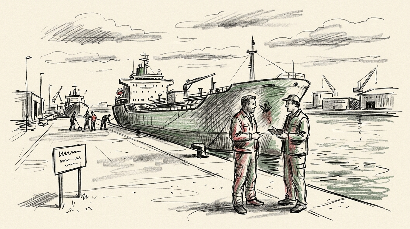 Illustration zu: Großbritannien verhängt neue Sanktionen gegen acht russische Schiffe