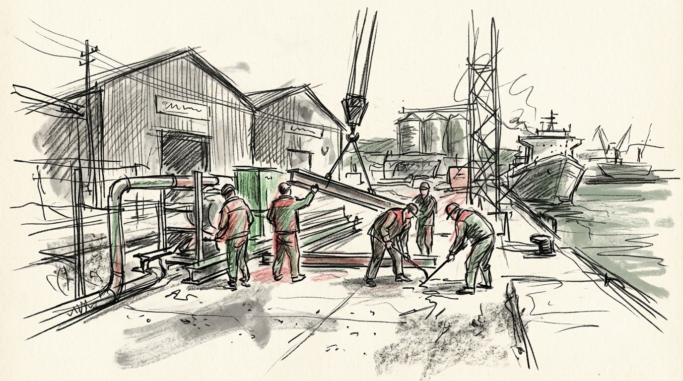 Illustration zu: Russland weicht für Getreideexporte auf Arktishafen Murmansk aus