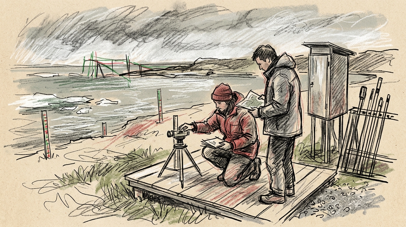 Illustration zu: Arktische Schmelzsaison: Verlängerung der Dauer stagniert seit 2010