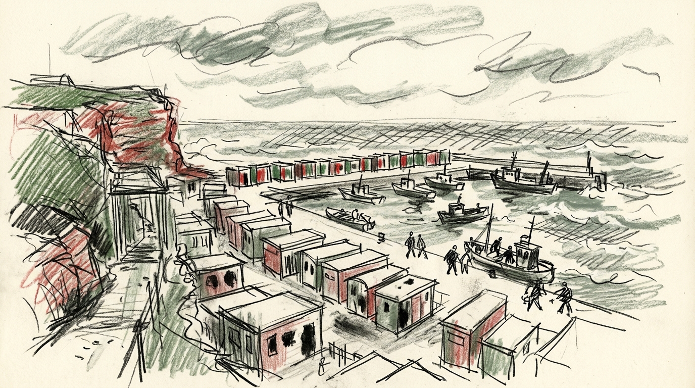 Illustration zu: Arbeiten am Seekabel nach Helgoland vorerst gestoppt