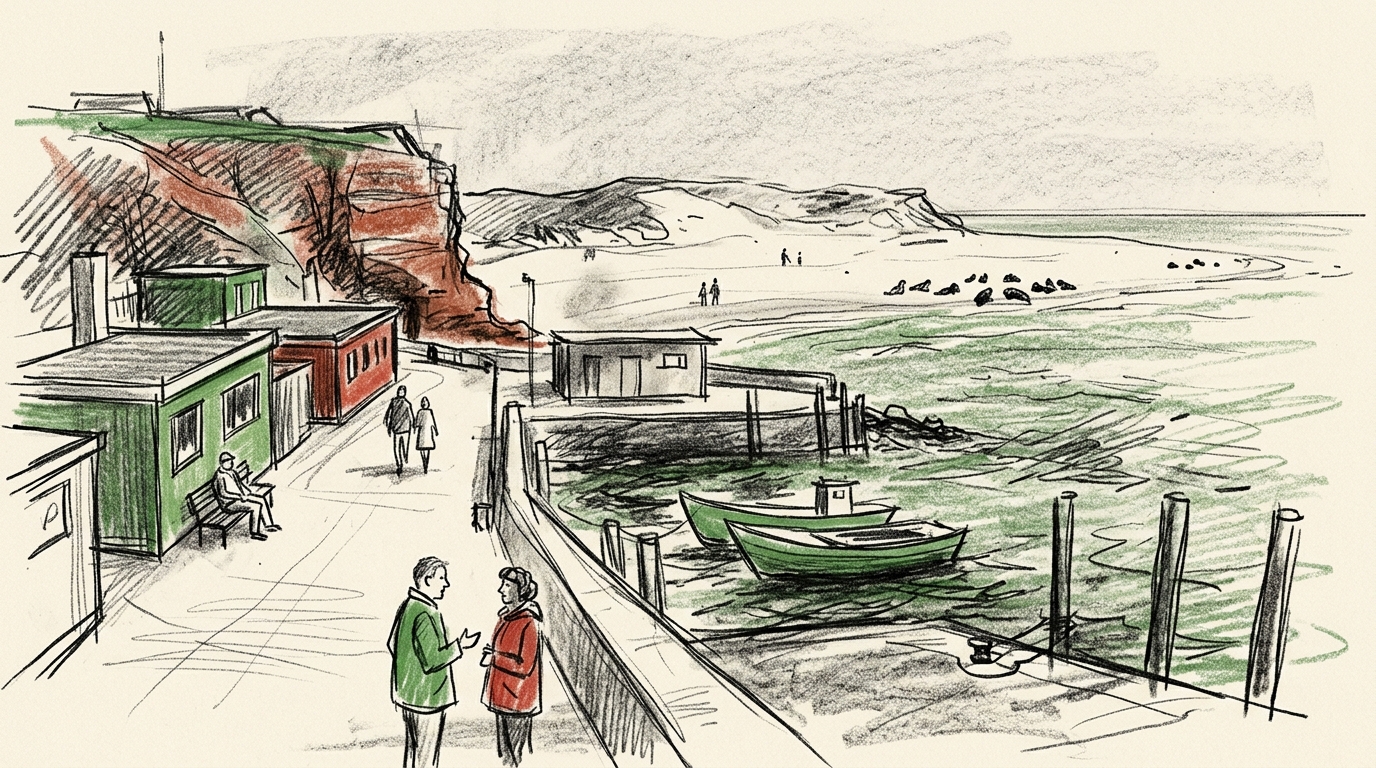 Illustration zu: Bau- und Umweltausschuss empfiehlt neuen Bebauungsplan für die Düne