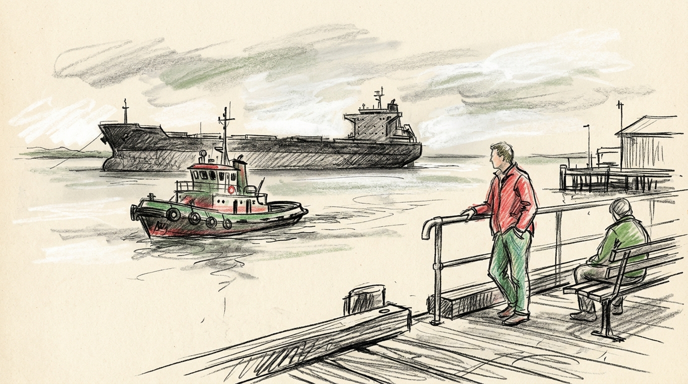 Illustration zu: Capesize-Frachter „Cape Falcon“ sitzt vor australischer Küste fest