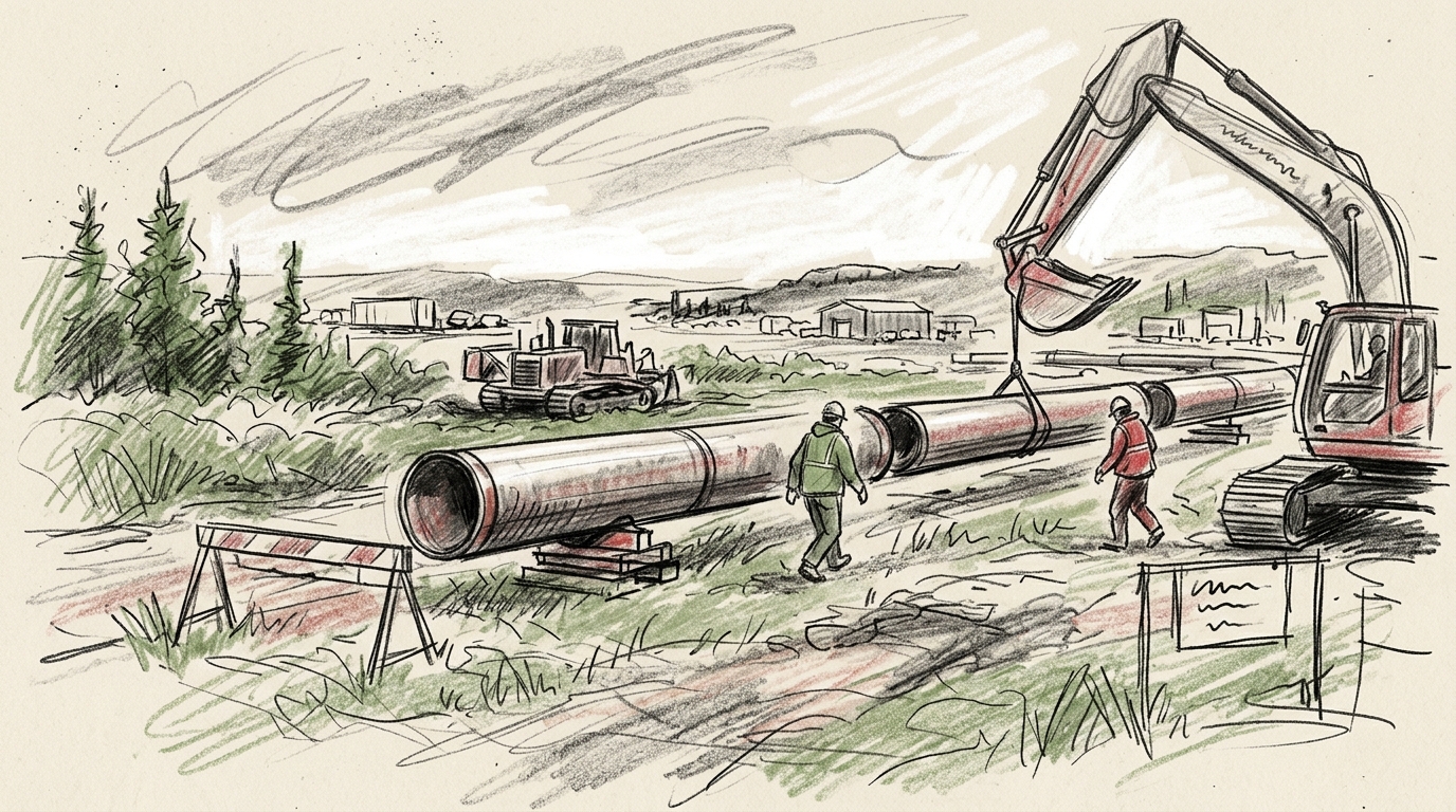 Illustration zu: Südkoreanische Milliardeninvestition bringt Flüssiggas-Projekt in Alaska voran