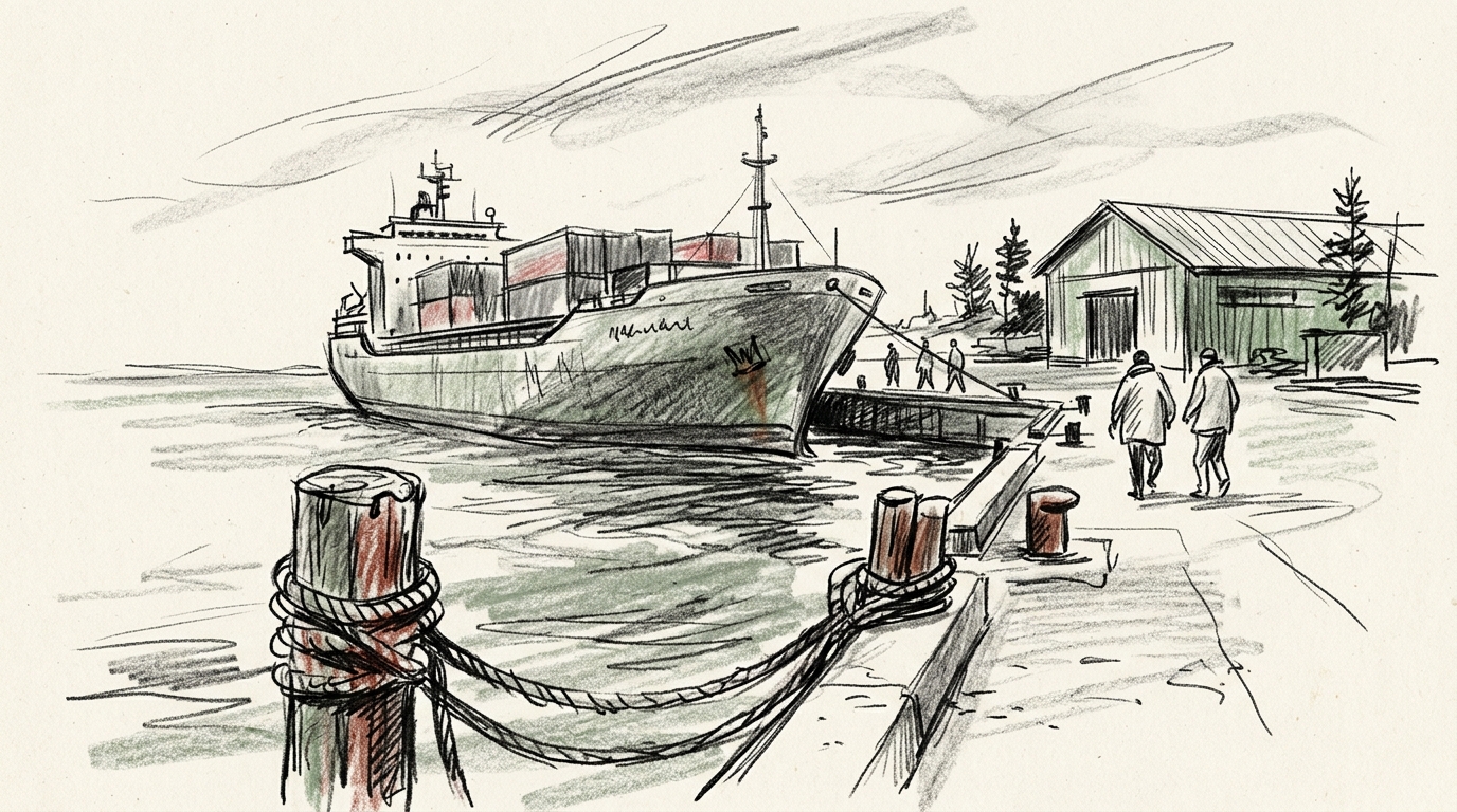 Illustration zu: Containerschiffe nutzen arktische Nordostpassage als Suezkanal-Alternative