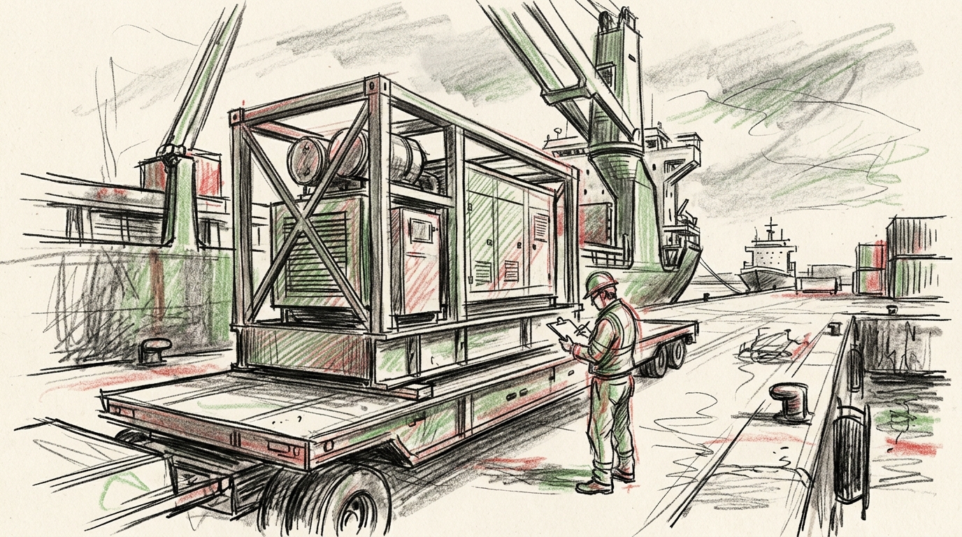 Illustration zu: Lieferung trotz Sanktionen: Chinesische Strommodule für russisches Flüssiggas-Projekt