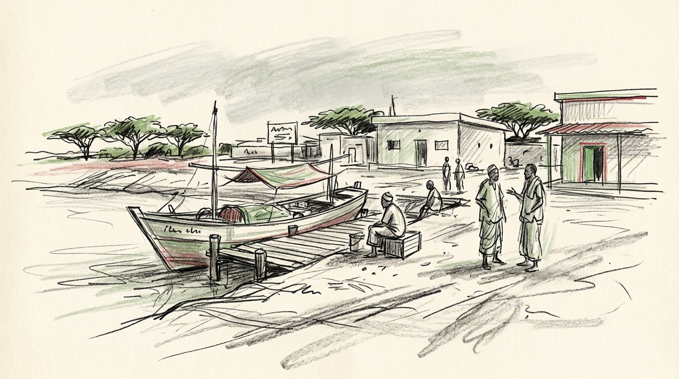 Illustration zu: Somalische Sicherheitskräfte befreien gekaperten Tanker „Sibu 1“